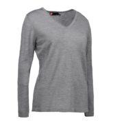 Identity Business Damen Pullover - grau meliert