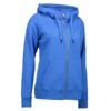 Identity Core Full Zip Damen Hoodie - azur