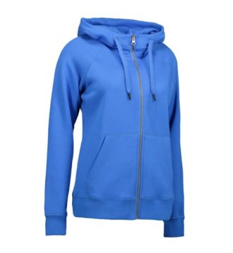 Identity Core Full Zip Damen Hoodie - azur