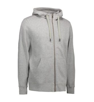 Identity Core Full Zip Hoodie - grau meliert