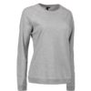 Identity Core O-Neck Damen Sweat - grau meliert