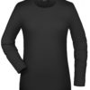 Tangy-T Long-Sleeved James & Nicholson - black