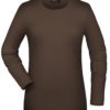 Tangy-T Long-Sleeved James & Nicholson - brown