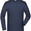 Elastic-T Long-Sleeved James & Nicholson - navy