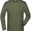 Elastic-T Long-Sleeved James & Nicholson - olive