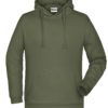 Basic Hoody Man James & Nicholson - olive