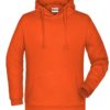 Basic Hoody Man James & Nicholson - orange