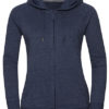 Ladies' HD Zipped Hood Sweat Russell - bright navy