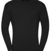 Men's Crew Neck Knitted Pullover Russell - black