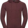 Men's HD Hooded Sweat Russell - maroon