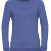 Ladies' HD Raglan Sweat Russell - blue