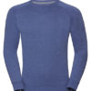 Men's HD Raglan Sweat Russell - blue
