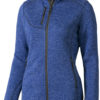 Tremblant Damen Strickfleecejacke Elevate - heather blue