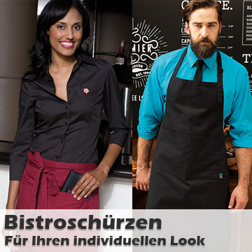 Bistroschürzen bedrucken