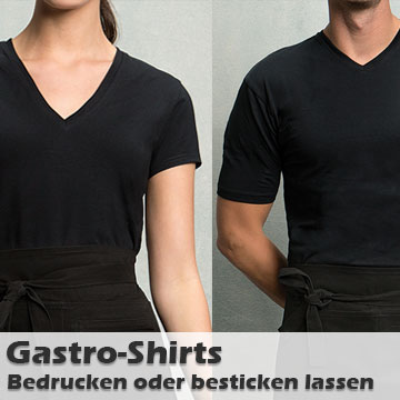 Gastroshirts bedrucken