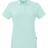 Ladies Organic Polo Russell - aqua