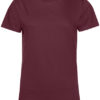 Organic E150 Ladies Shirt - burgundy