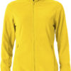 Basic Micro Fleece Jacket Ladies Clique - lemon