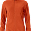 Basic Micro Fleece Jacket Ladies Clique - orange