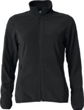 Basic Micro Fleece Jacket Ladies Clique - schwarz