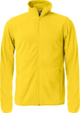 Basic Micro Fleece Jacket Men Clique - lemon