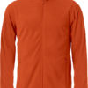 Basic Micro Fleece Jacket Men Clique - orange