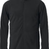 Basic Micro Fleece Jacket Men Clique - schwarz