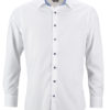 Mens Plain - white blue