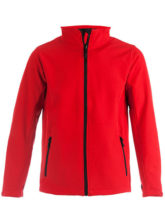 Mens Softshell Jacket C+ Promodoro - red