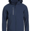 Milford Softshell Jacket Men Clique - dark navy