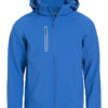 Milford Softshell Jacket Men Clique - royal