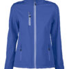 Vert Ladies Softshell Jacket Printer - blau