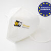 Weisse FFP2 Masken mit Logo
