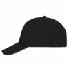 5 Panel Sandwich Cap - black white