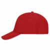 5 Panel Sandwich Cap - red white