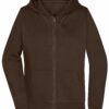 Ladies' Promo Zip Hoody - brown