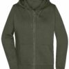 Ladies' Promo Zip Hoody - dark grey