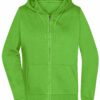Ladies' Promo Zip Hoody - lime green