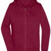 Ladies' Promo Zip Hoody - wine