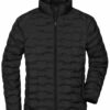 Mens Modern Padded Jacket - black matt