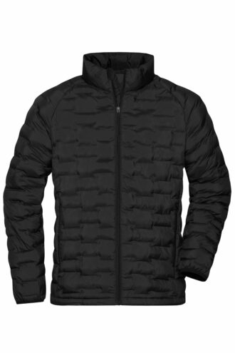 Mens Modern Padded Jacket - black matt