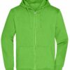 Mens Promo Zip Hoody - lime green