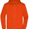 Mens Promo Zip Hoody - orange