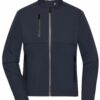 Ladies Bionic Softshell Jacket James and Nicholson - navy