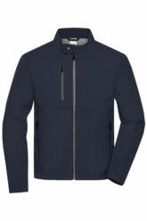 Mens Bionic Softshell Jacket James and Nicholson - navy